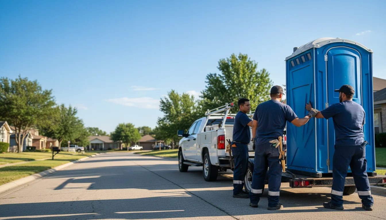 Portable Toilet Rental in Clute, TX near me